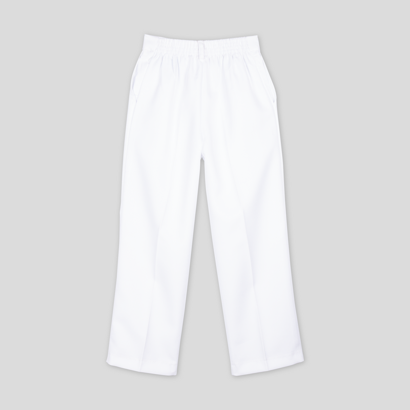 Pantalon blanco de vestir para niño sale