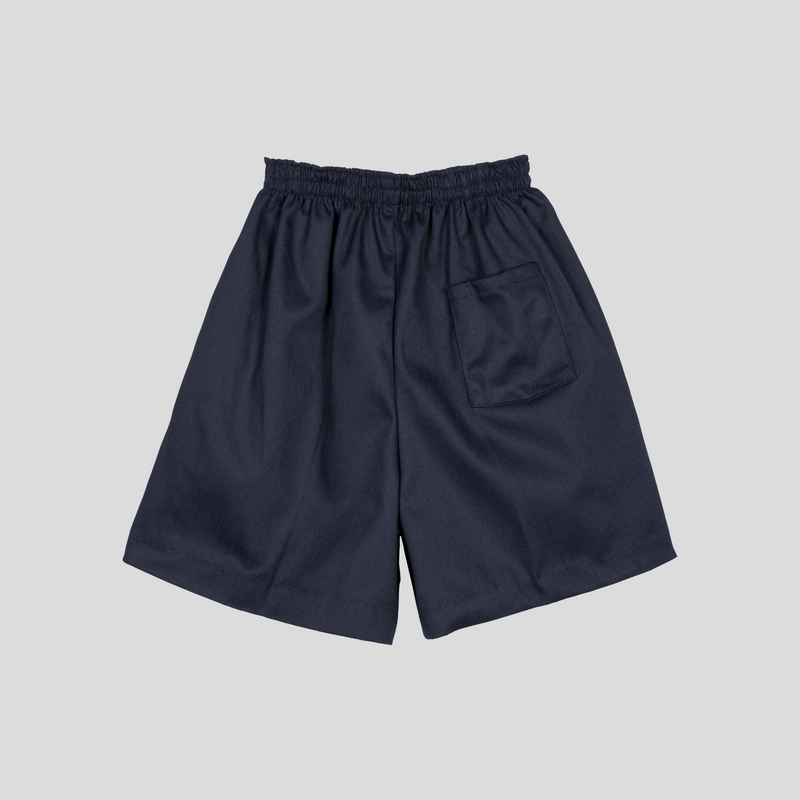 Short azul niño sale