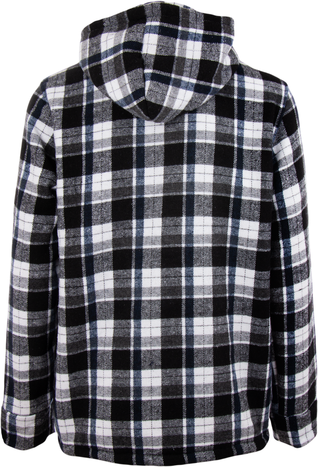 Sobrecamisa Cuadros con Gorro Interior Sherpa Caballero