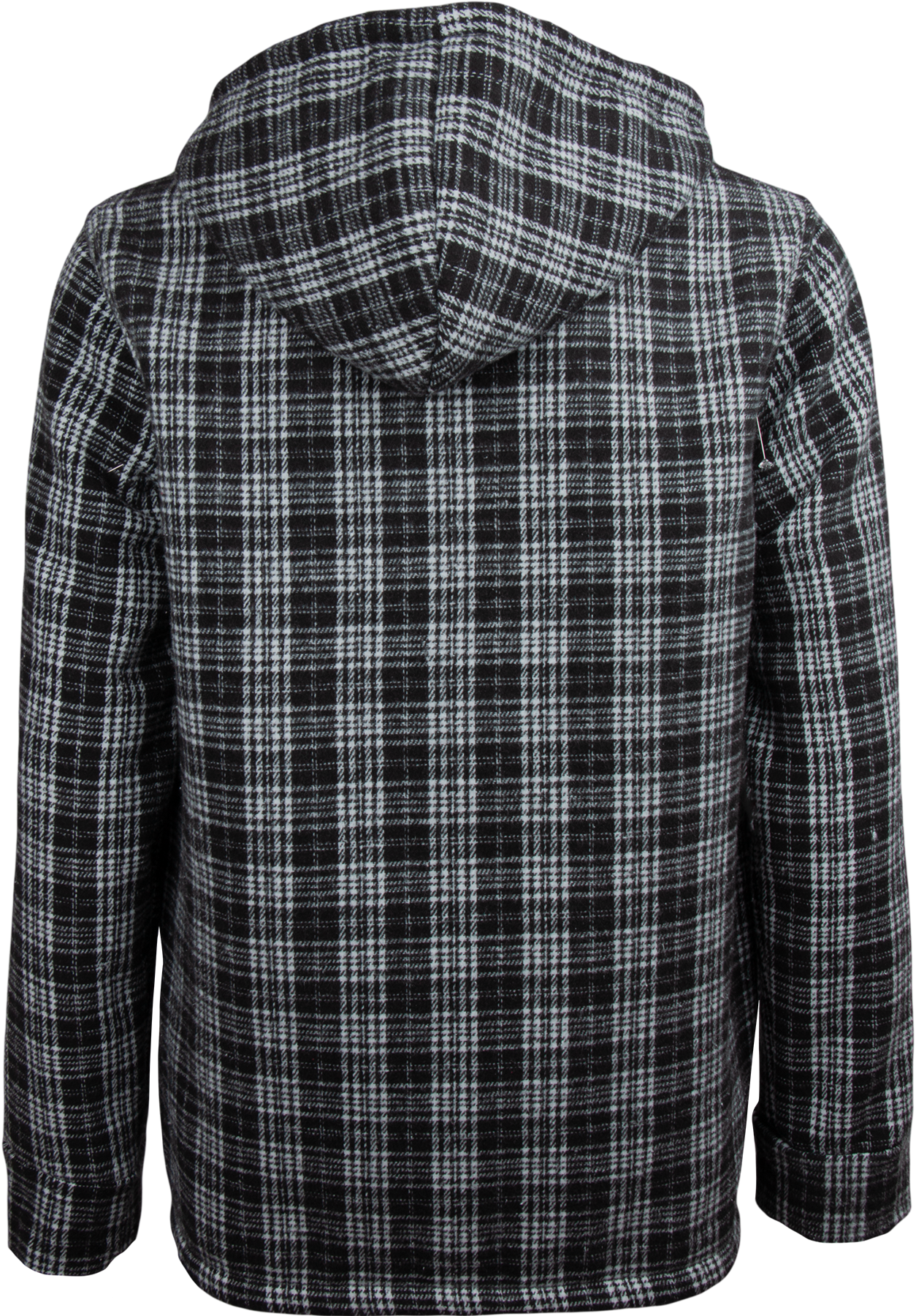 Sobrecamisa Cuadros con Gorro Interior Sherpa Caballero