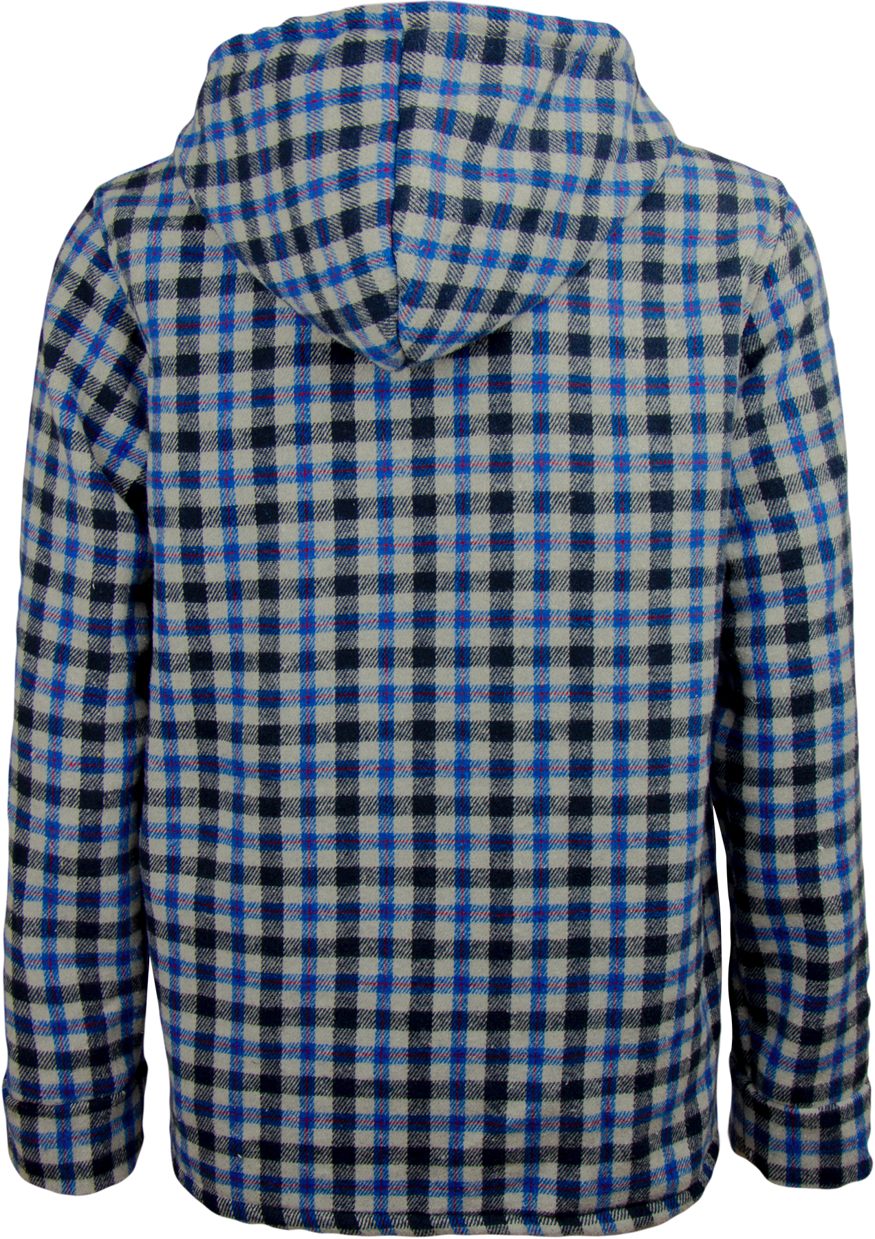 Sobrecamisa Cuadros con Gorro Interior Sherpa Caballero