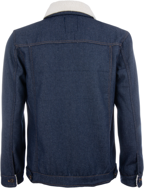Chamarra Mezclilla Interior Sherpa Caballero