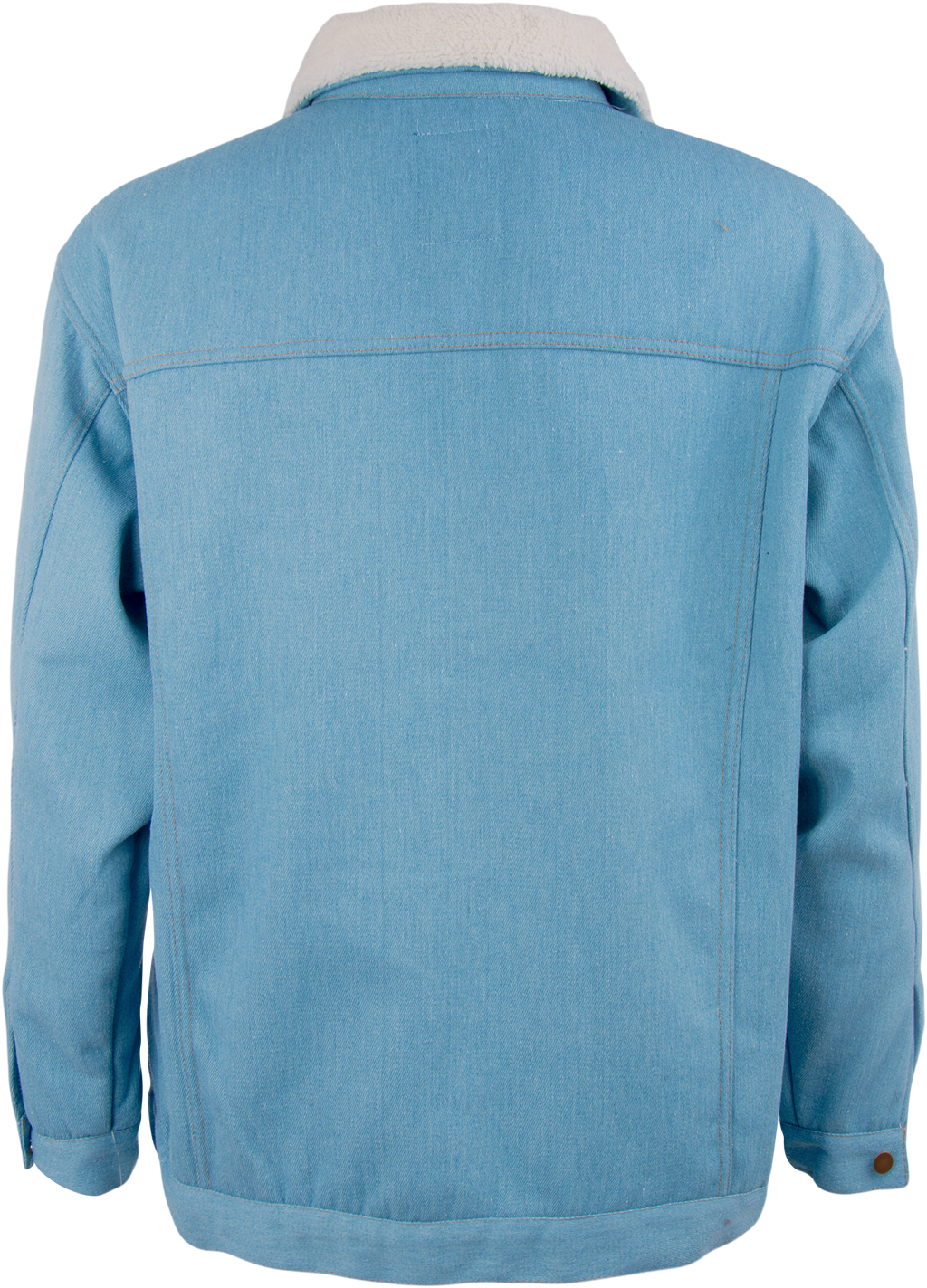 Chamarra Mezclilla Interior Sherpa Caballero