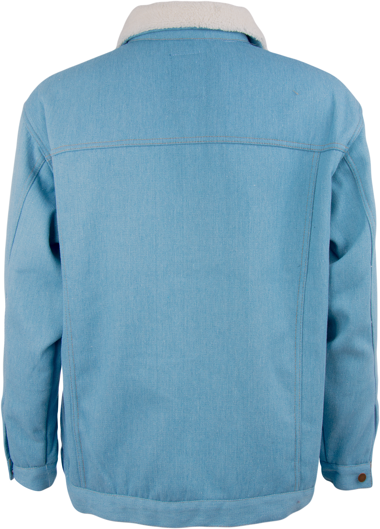Chamarra Mezclilla Interior Sherpa Caballero