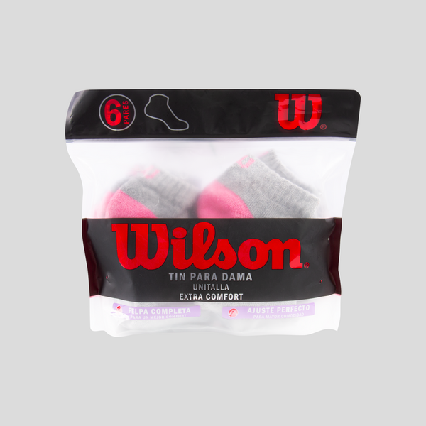 PAQUETE DE TINES 6 PZ WILSON PARA MUJER