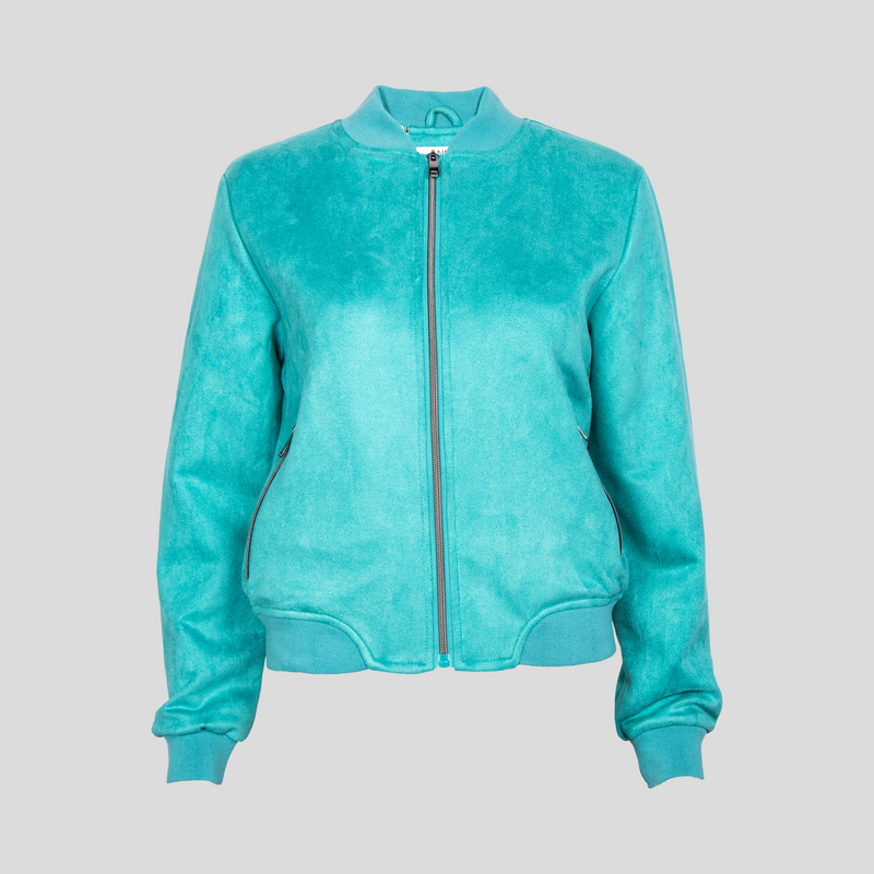 Chamarra Bomber Suede