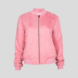 Chamarra Bomber Suede