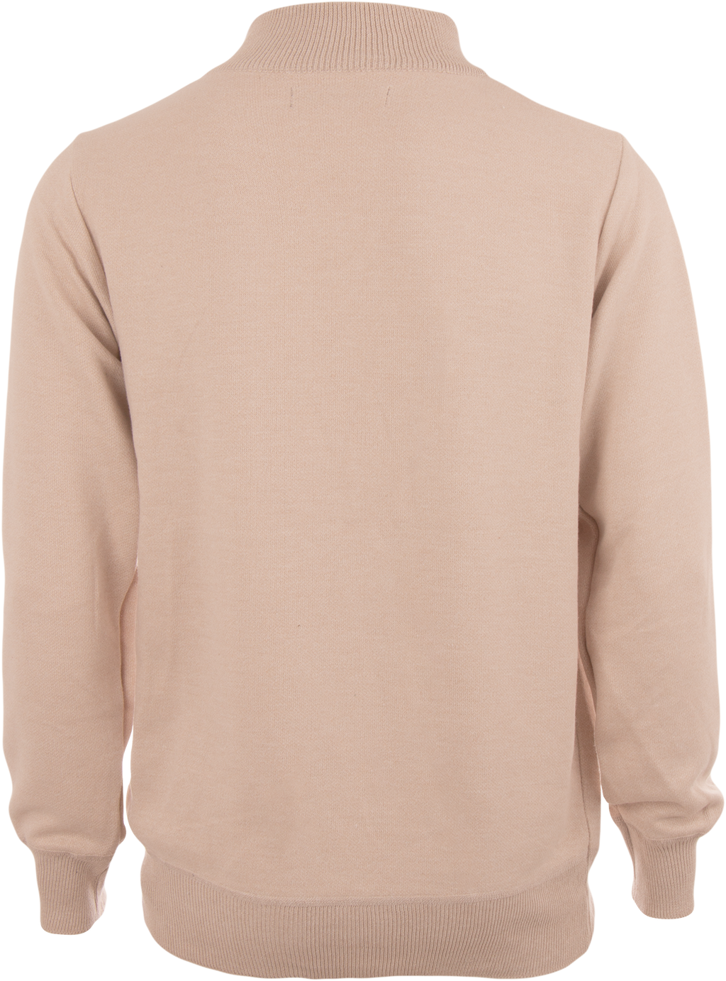 Suéter Medio Cierre Liso Caballero