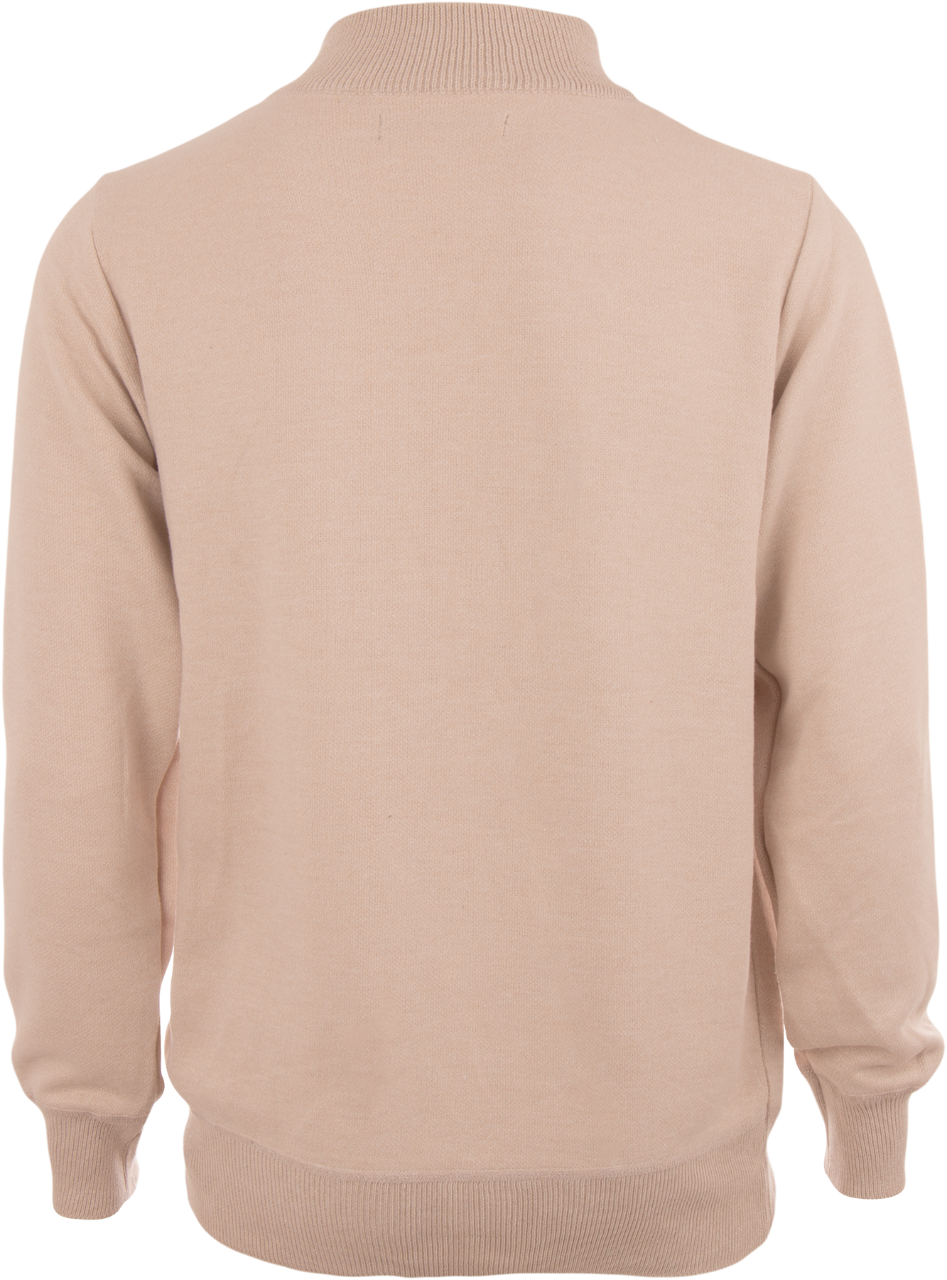 Suéter Medio Cierre Liso Caballero