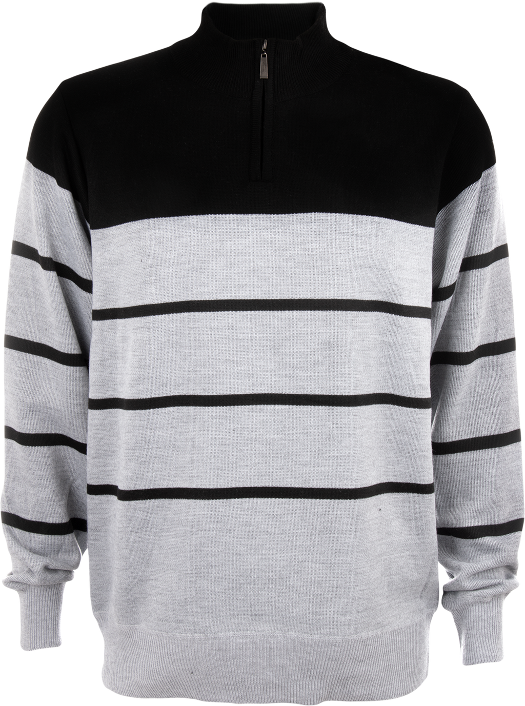 Suéter Medio Cierre Diseño Caballero