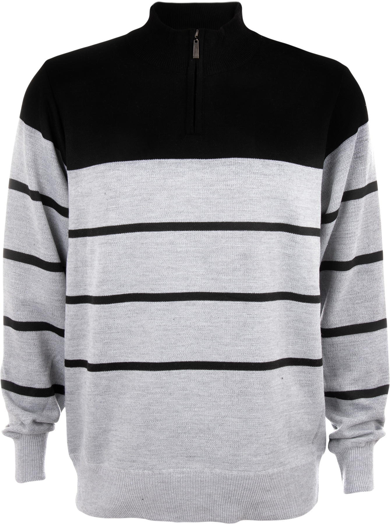 Suéter Medio Cierre Diseño Caballero