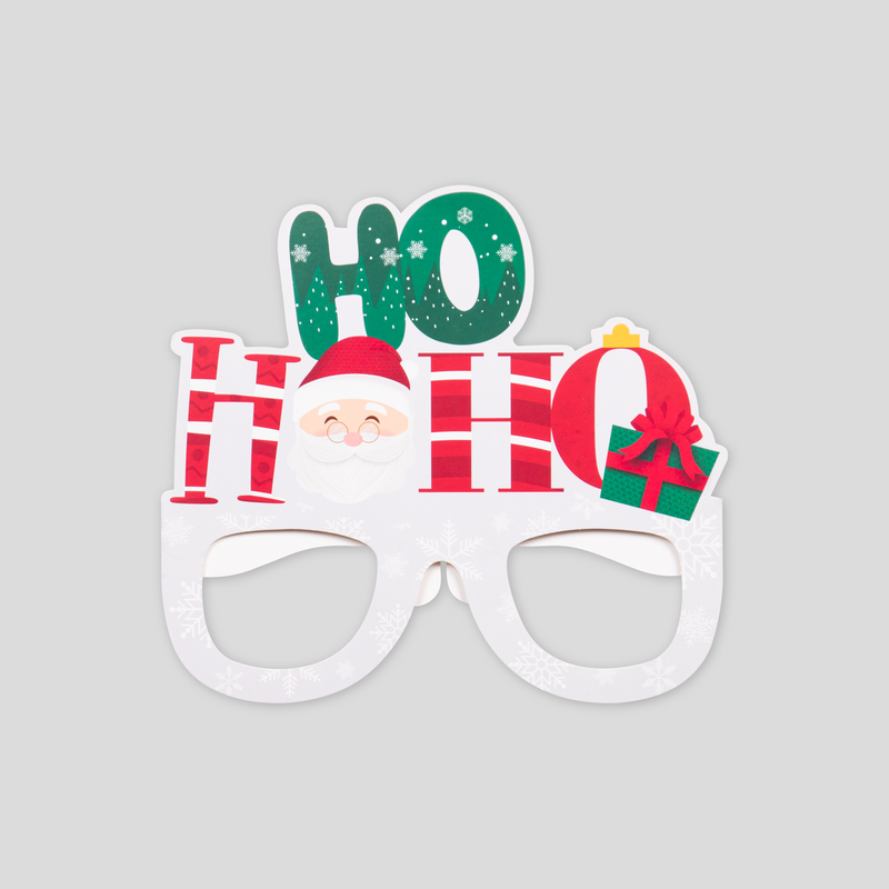 LENTES NAVIDEÑOS DE 4 PZAS