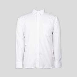 CAMISA LISA BLANCO M PARA HOMBRE