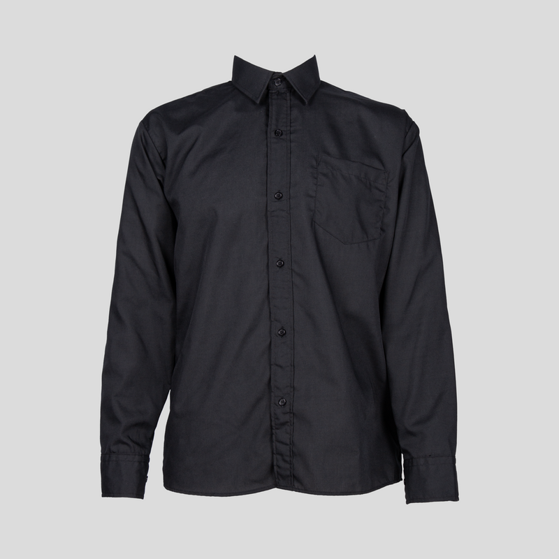 CAMISA LISA NEGRO CH PARA HOMBRE Milano