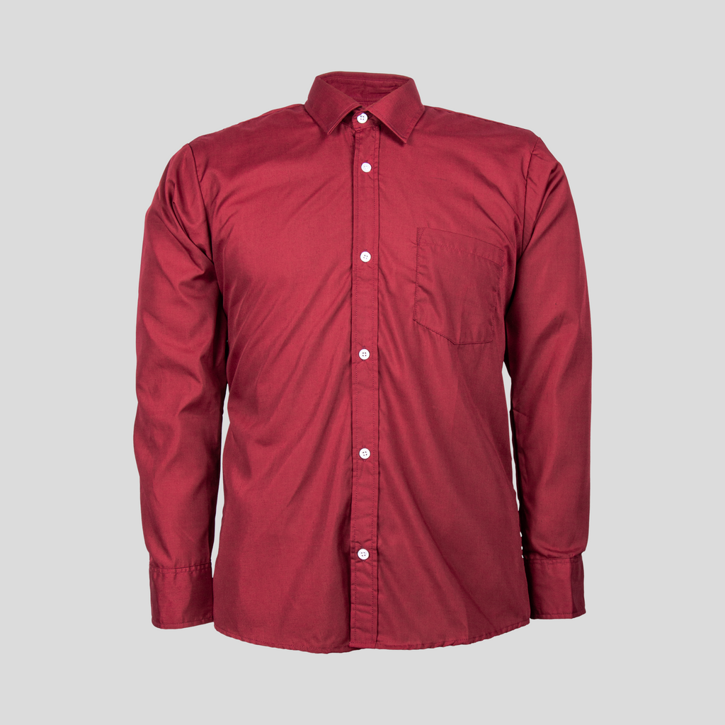 CAMISA VESTIR ML LISA VINO RA