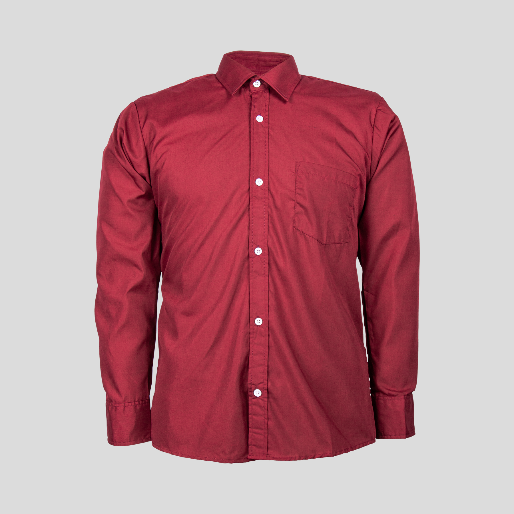 CAMISA VESTIR ML LISA VINO RA