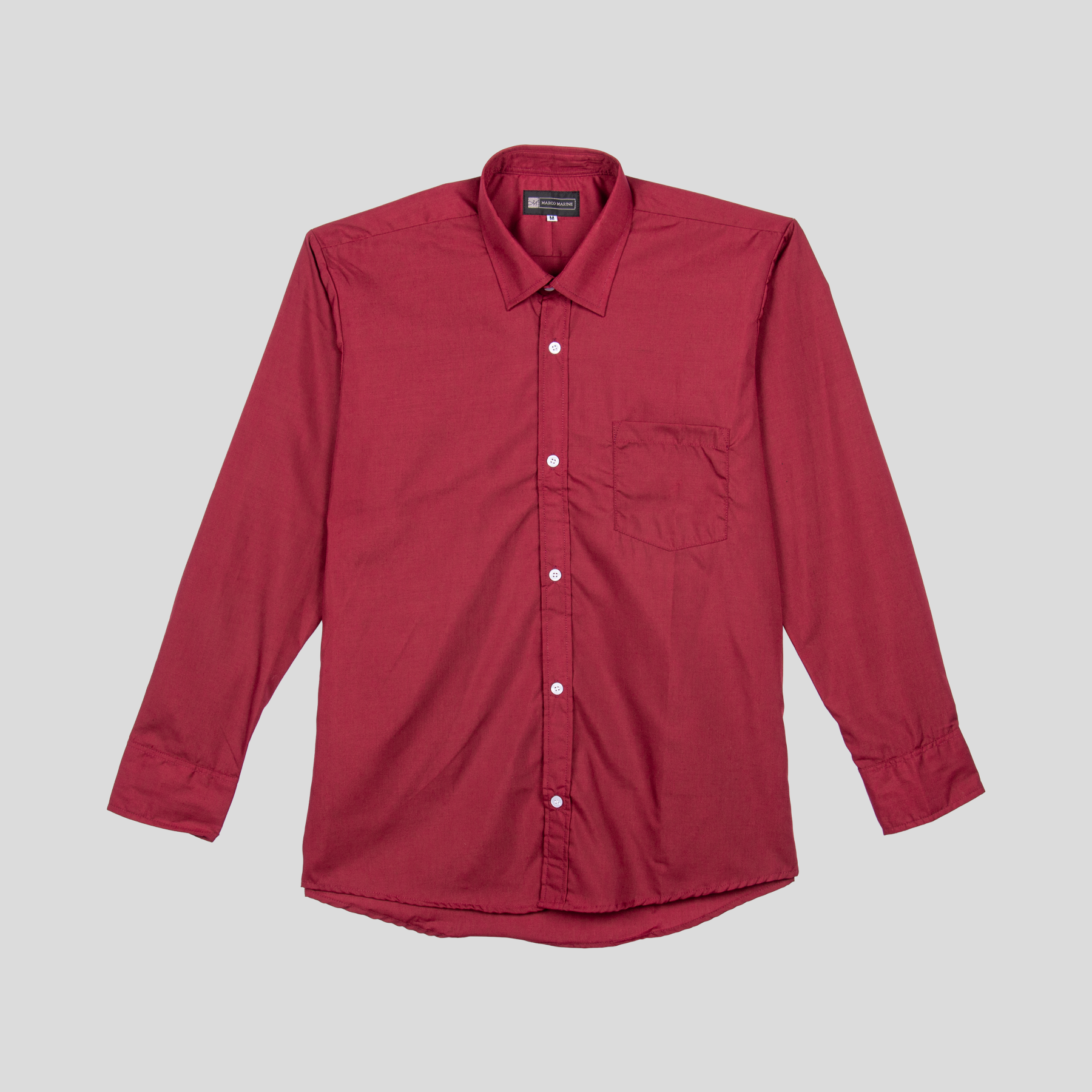 CAMISA VESTIR ML LISA VINO RA