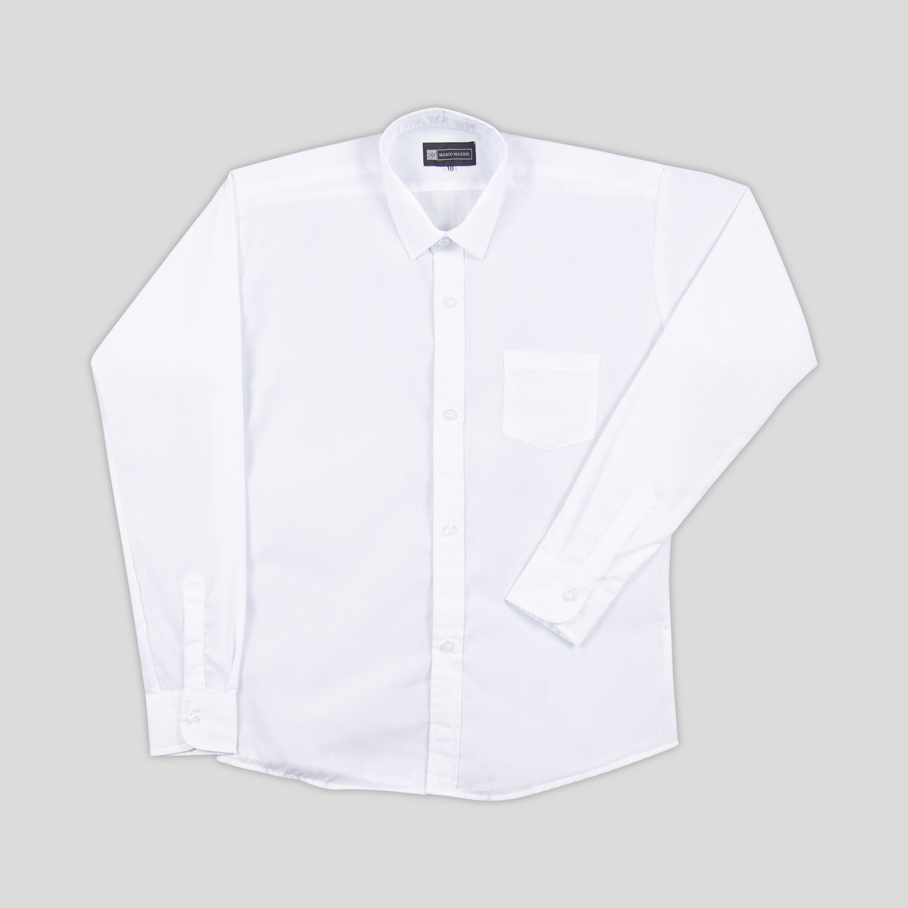 CAMISA PAQ JUV ML BLANCO RA