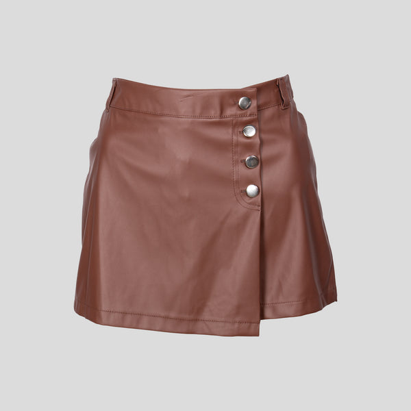 SHORT FALDA VINIPIEL