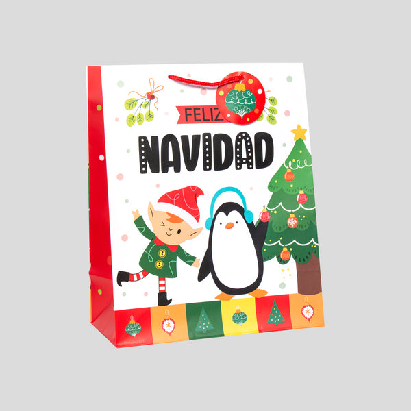 Bolsa 10X13 Navidad